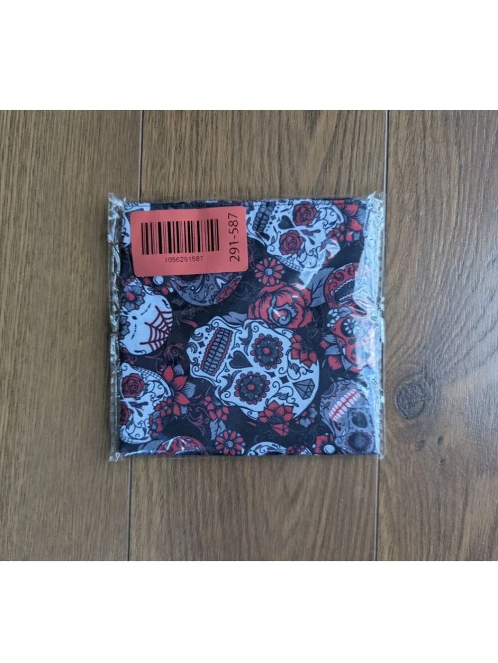 Bandana For Large Breed Dog Sugar Skulls OSFM NIB Dio De Los Muertos